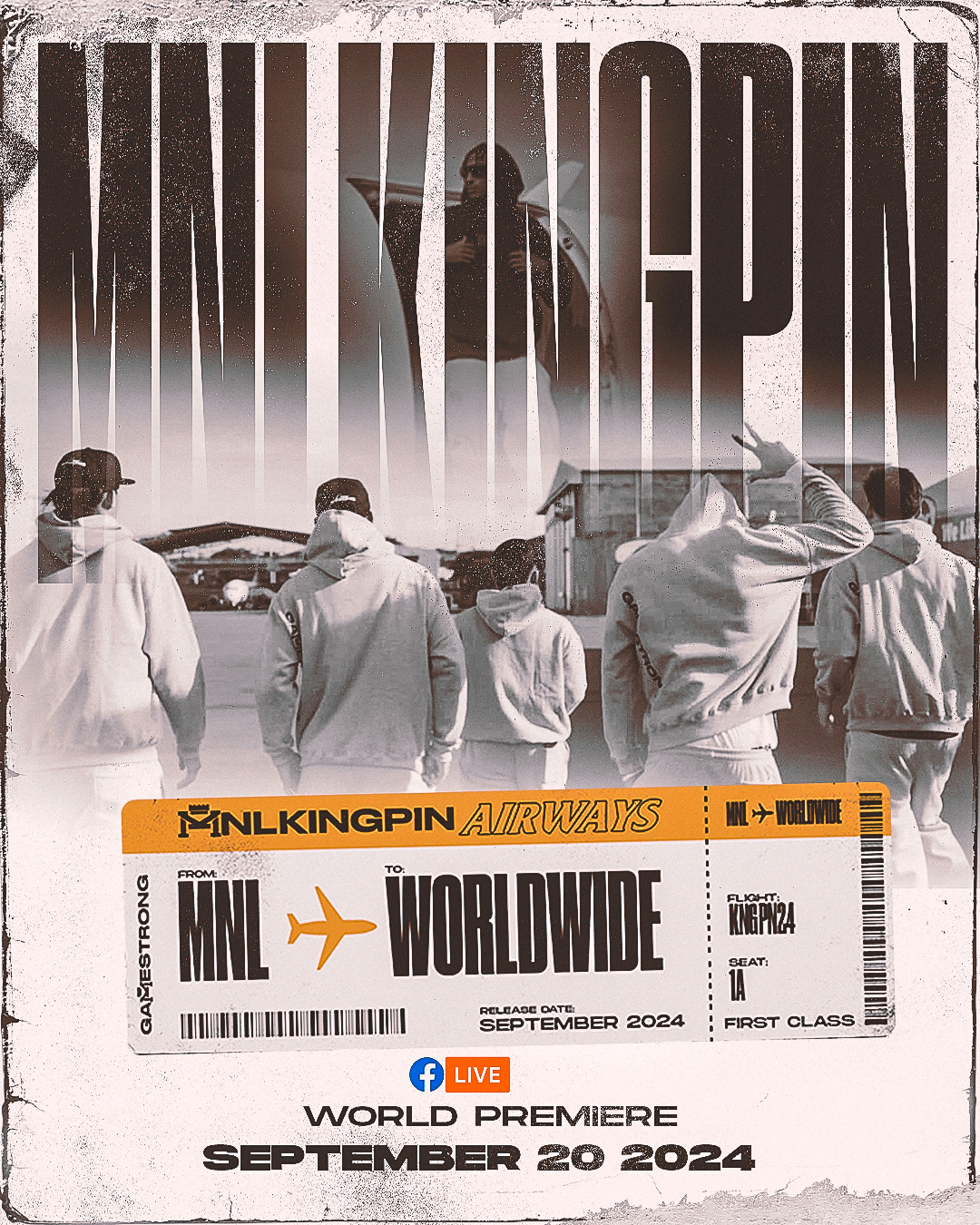 MNL Kingpin sports identity poster
